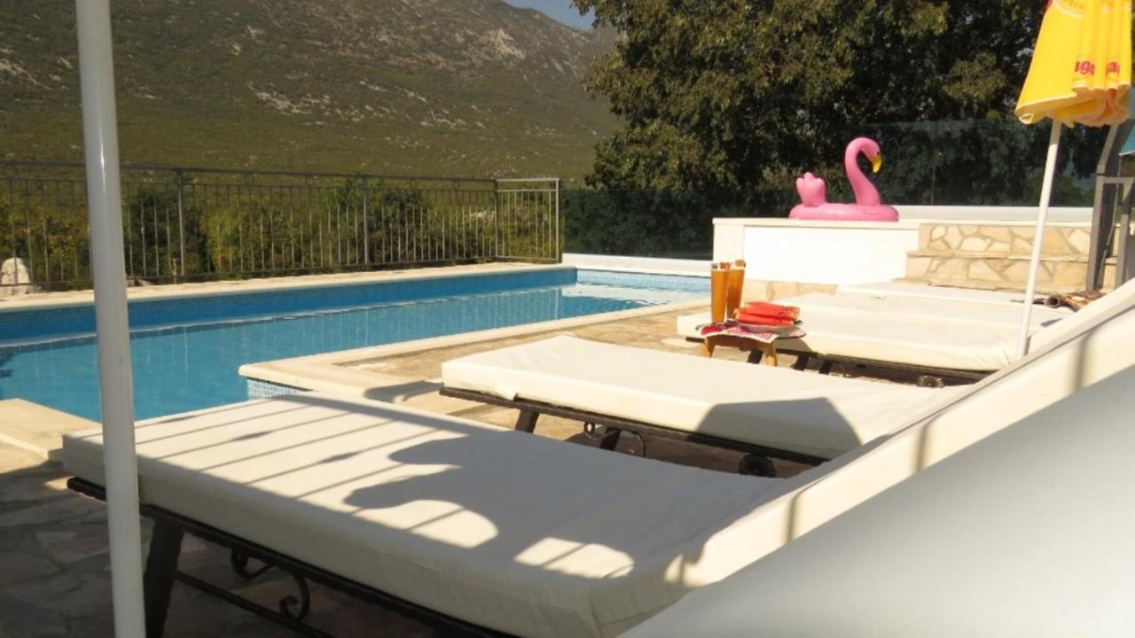 Willa Dvori Stipanovi With Heated Pool And Jacuzzi Donje Rascane Zewnętrze zdjęcie