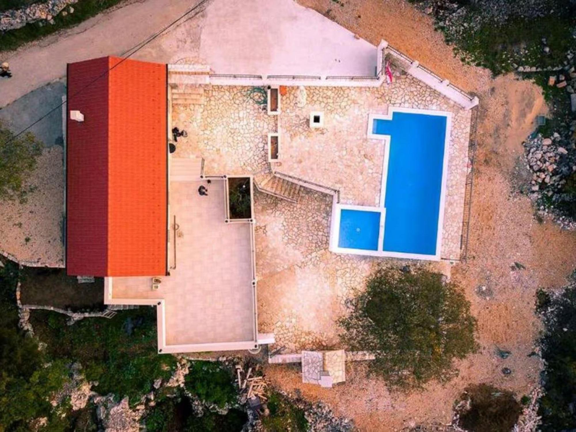 Willa Dvori Stipanovi With Heated Pool And Jacuzzi Donje Rascane Zewnętrze zdjęcie